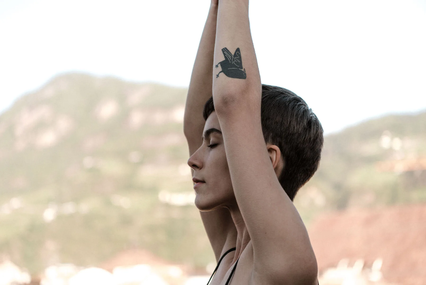 Mondschein Yoga Farbe Marlene Mauer013