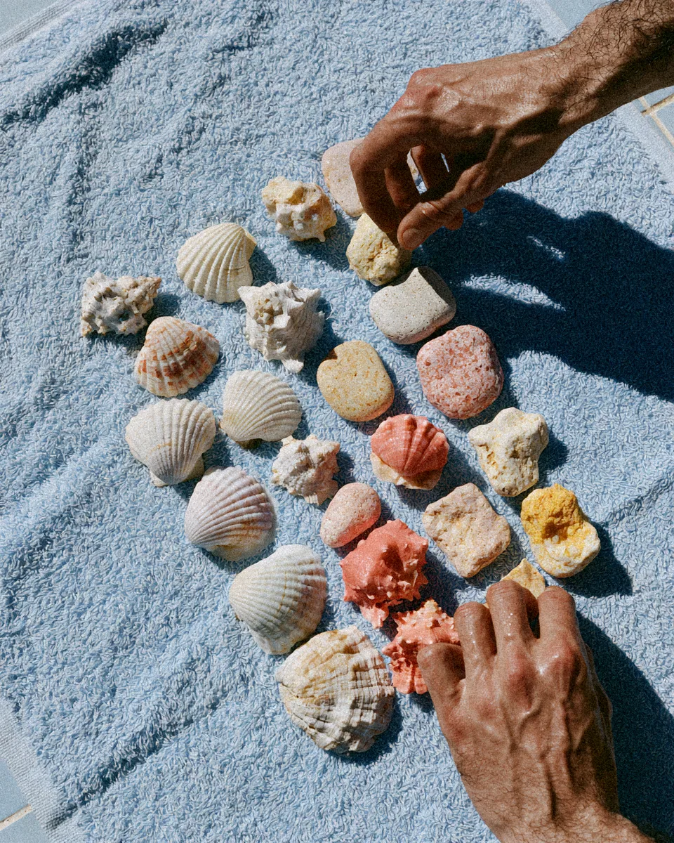 OS u8264395386 Overhead shot hand arranging seashells and beach 306aaa31 f74c 4d76 a72e 655c38d30be3 3